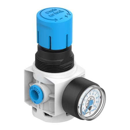 Festo Pressure Regulator MS2-LR-QS6-D6-AR-BAR-B MS2-LR-QS6-D6-AR-BAR-B